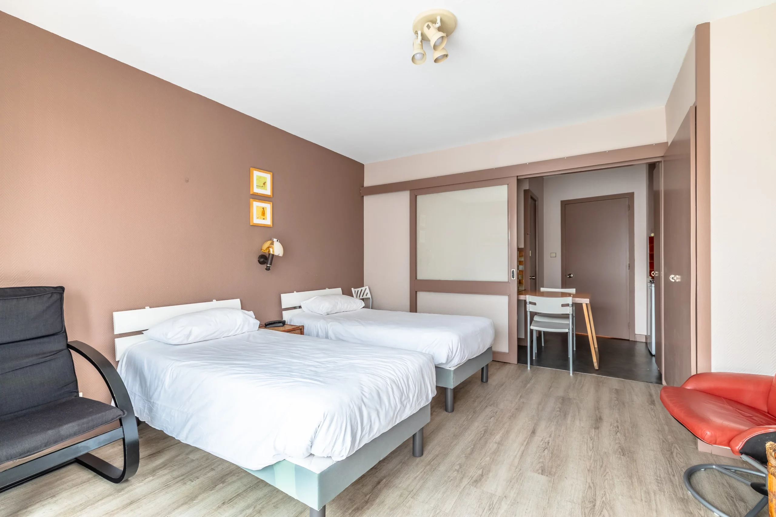 Studio 1-2 pers Foch Chambre