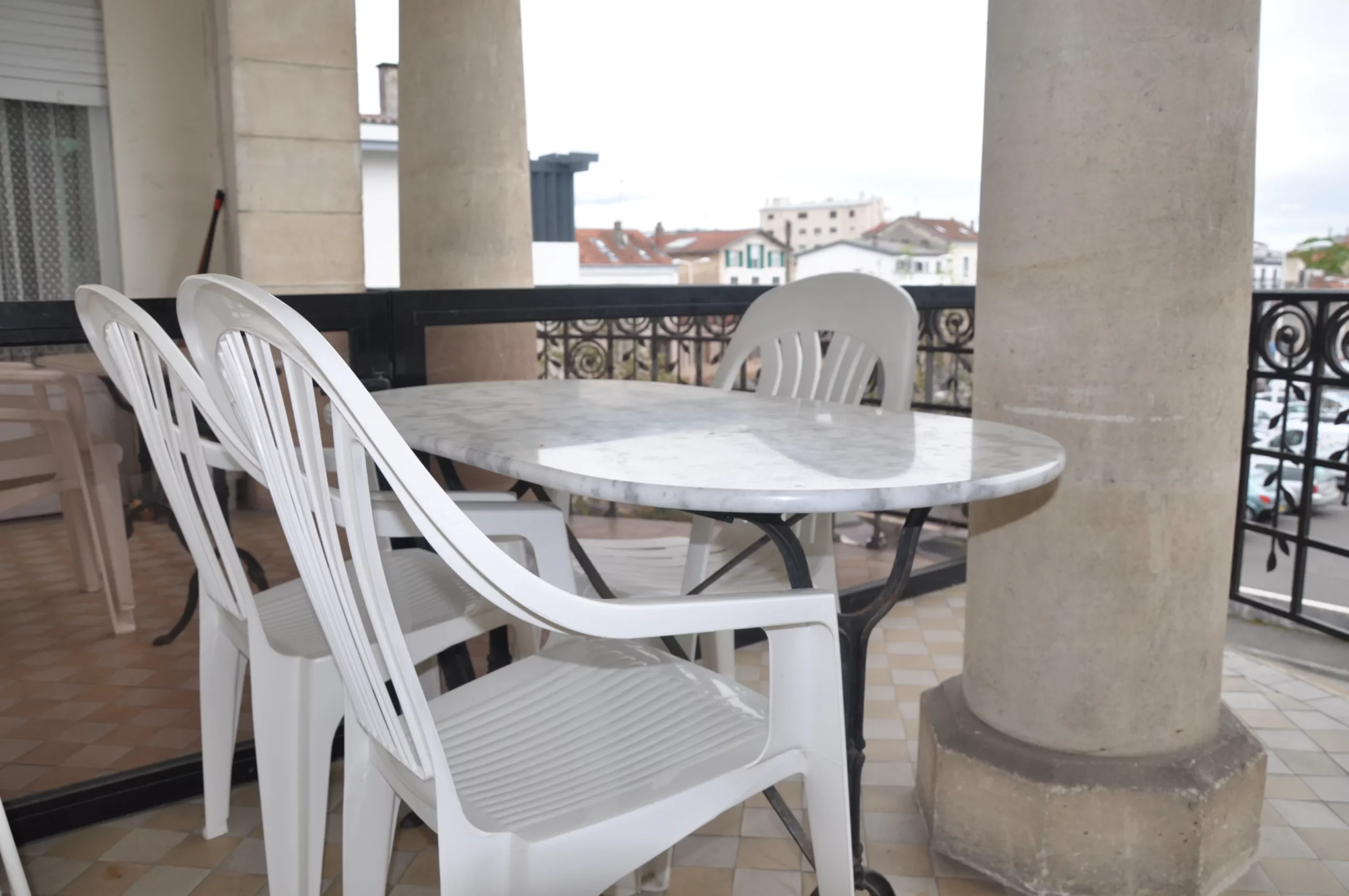 Studio 6 Thermalis balcon